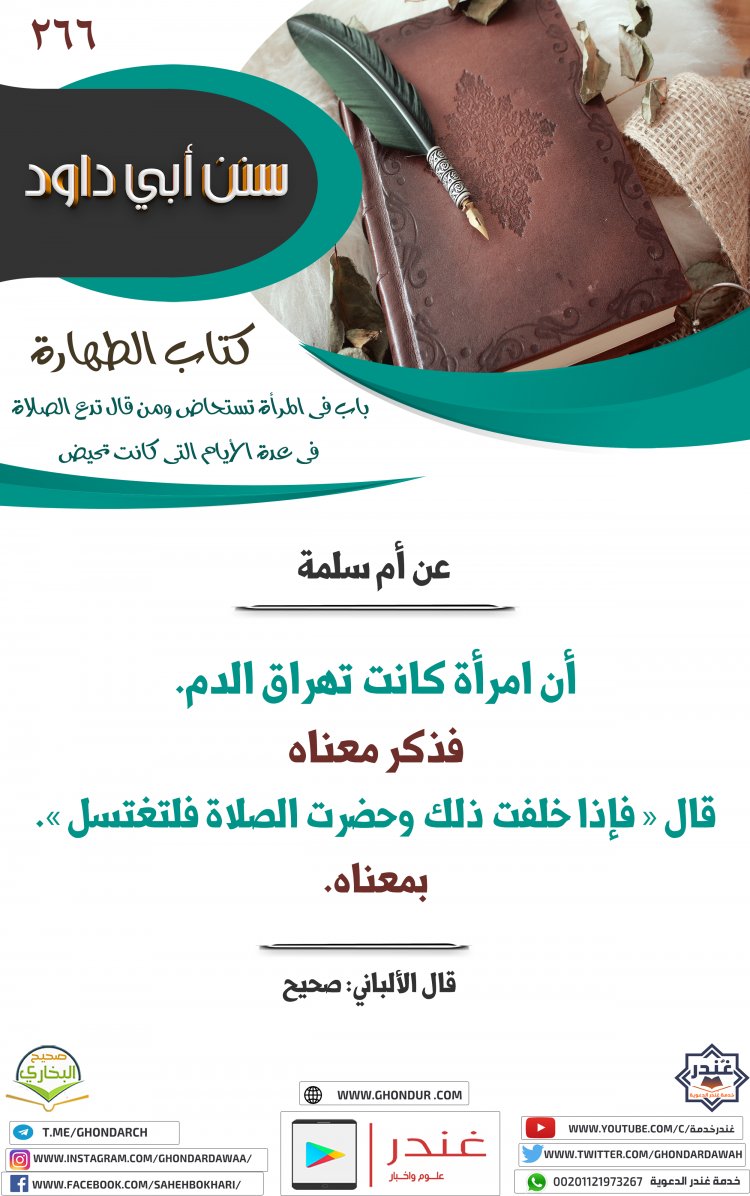 باب فى المرأة تستحاض ومن قال تدع الصلاة فى عدة الأيام التى كانت تحيض