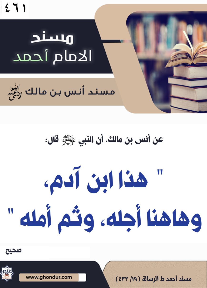 ‌‌مسند أنس بن مالك رضي الله تعالى عنه461