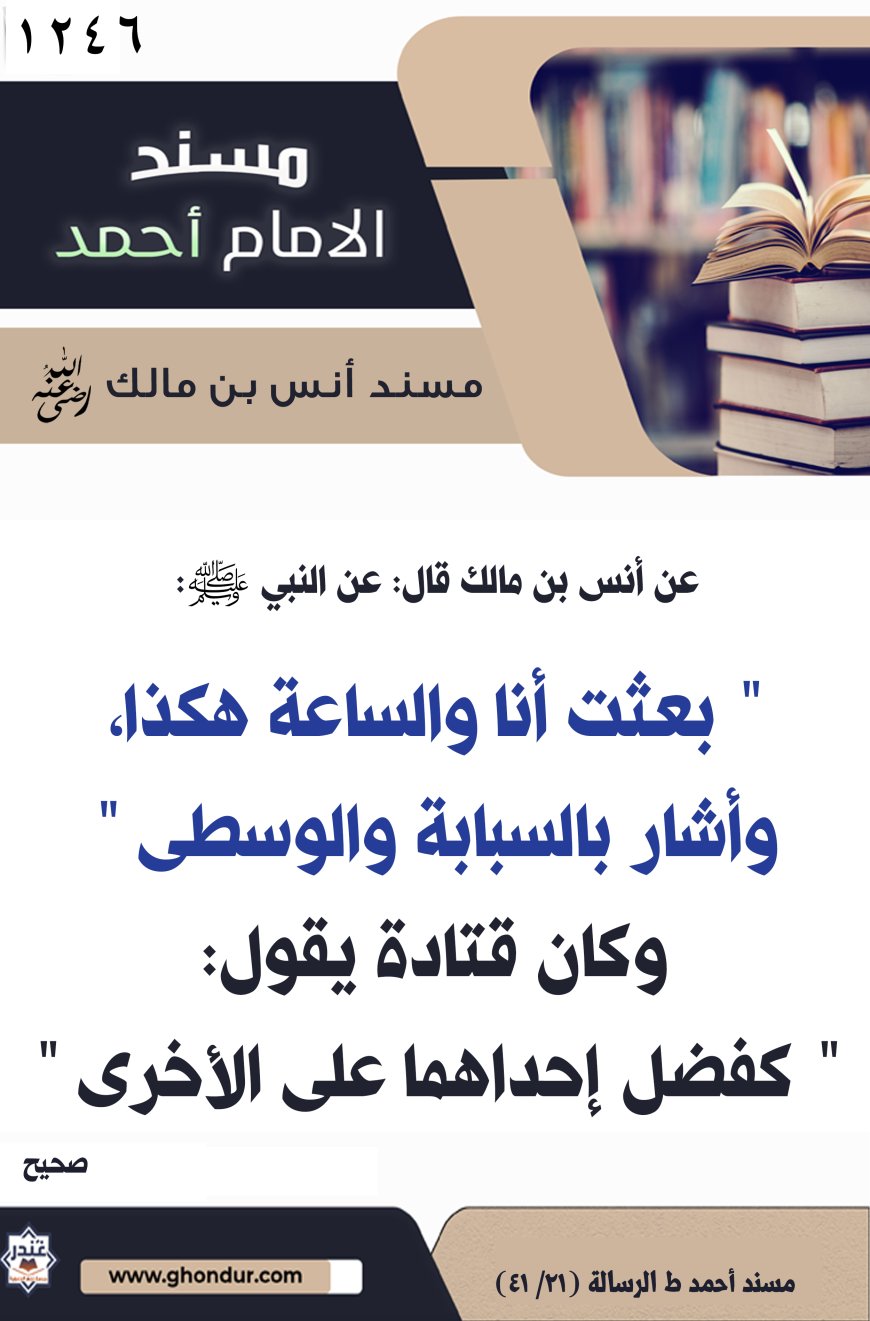 ‌‌مسند أنس بن مالك رضي الله تعالى عنه1246