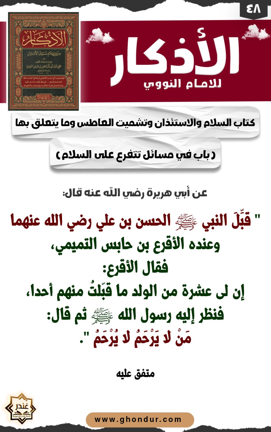 باب في مسائل تتفرع على السلام