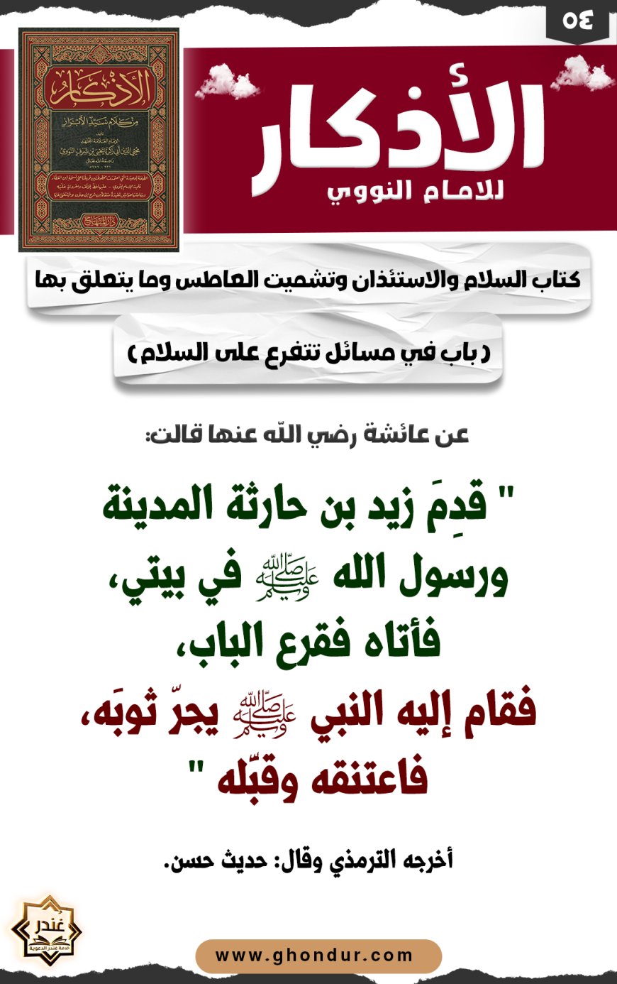 باب في مسائل تتفرع على السلام