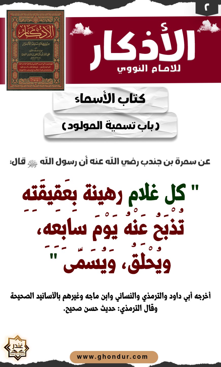 باب تسمية المولود