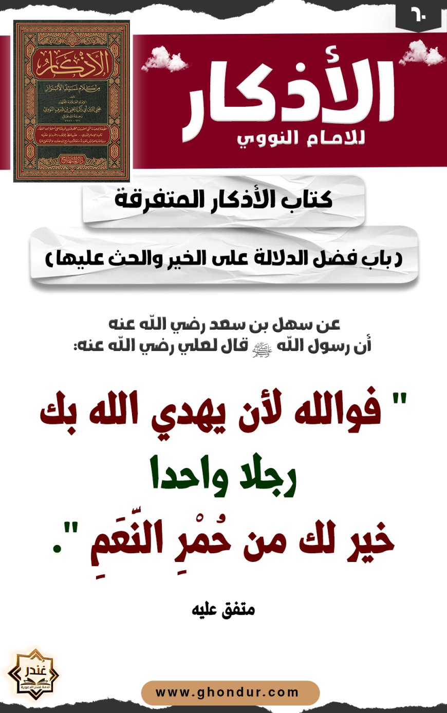 باب فضل الدلالة على الخير والحث عليها