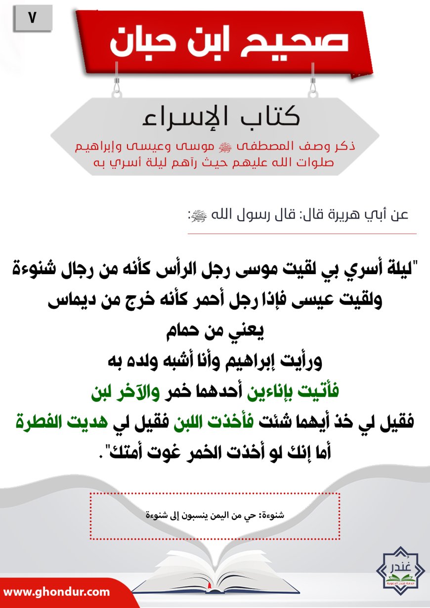 ذكر وصف المصطفى صلى الله عليه وسلم موسى وعيسى وإبراهيم صلوات الله عليهم حيث رآهم ليلة أسري به7