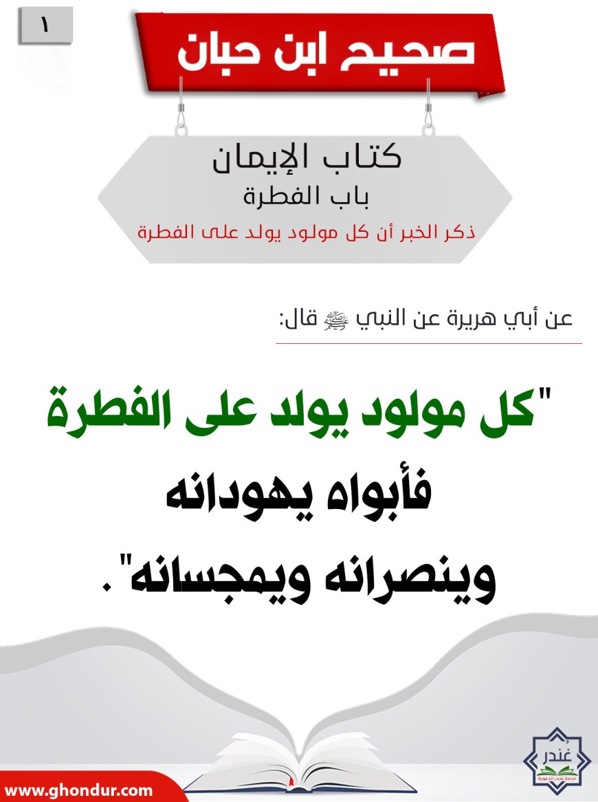 ذكر الخبر أن كل مولود يولد على الفطرة1